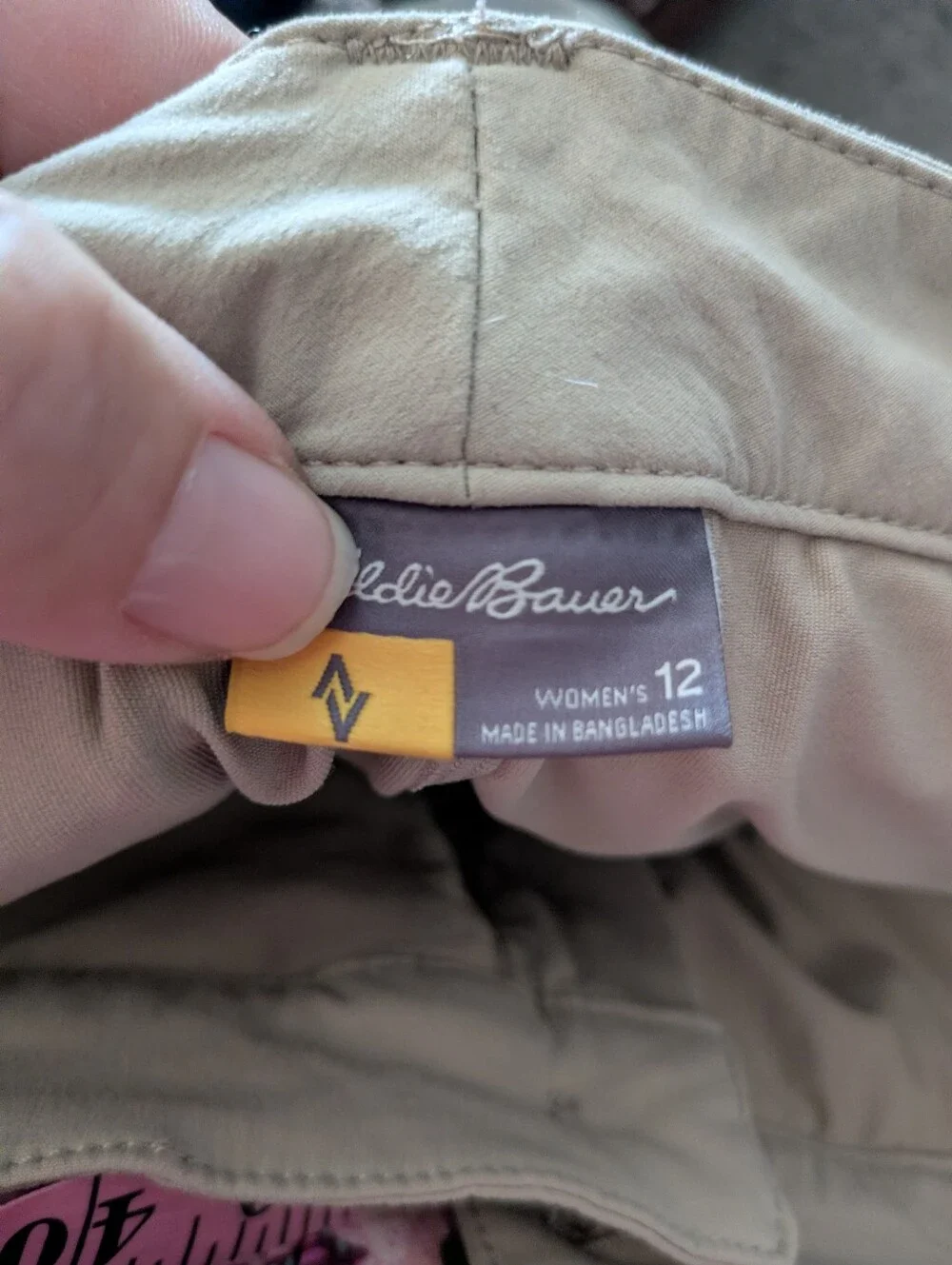 Eddie Bauer Travex Tan Skirt Women Size 12